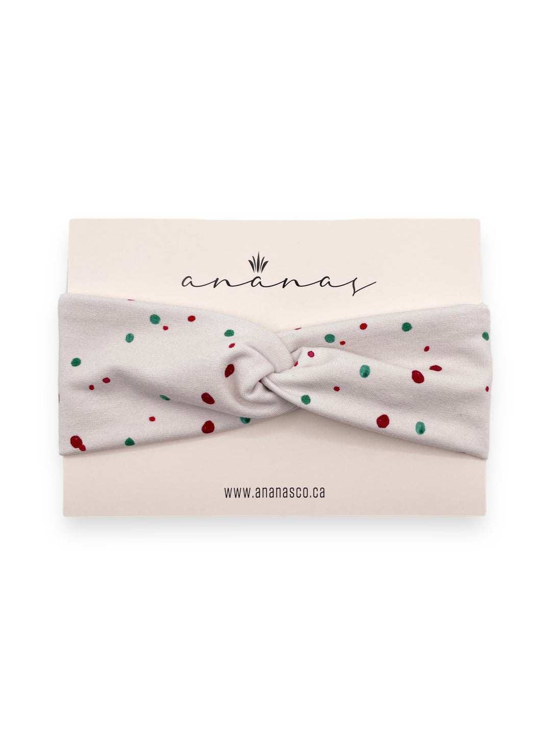 Bandeau croisé en bambou - Festif