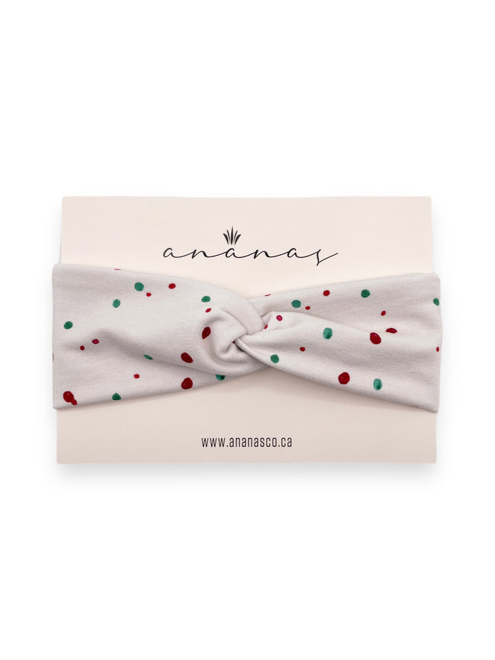 Bandeau croisé en bambou - Festif