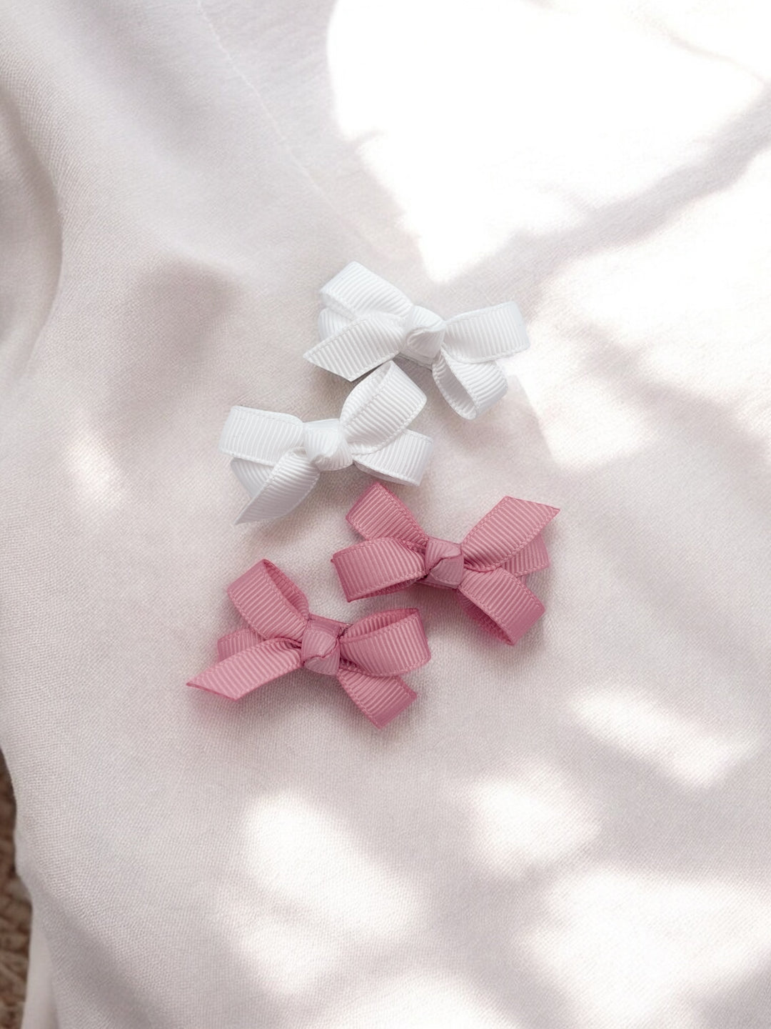 Bouclettes - Blanc/Rose