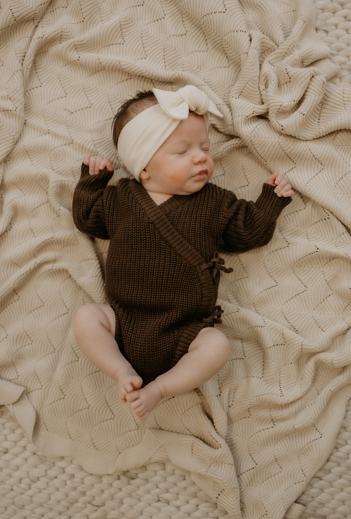 Bandeau boucle en bambou à nouer