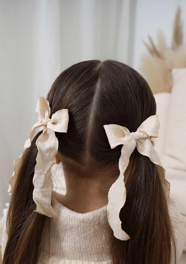 Boucle XL Ruban - Beige