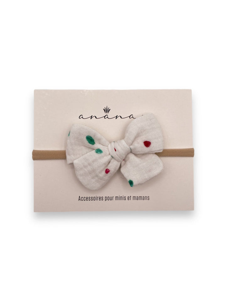 Boucle Mousseline de Coton - Festif - Ananas Co