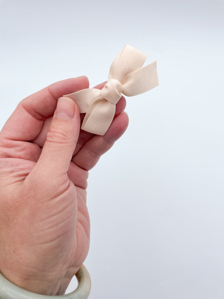 Boucles à cheveux sur pince - Coton