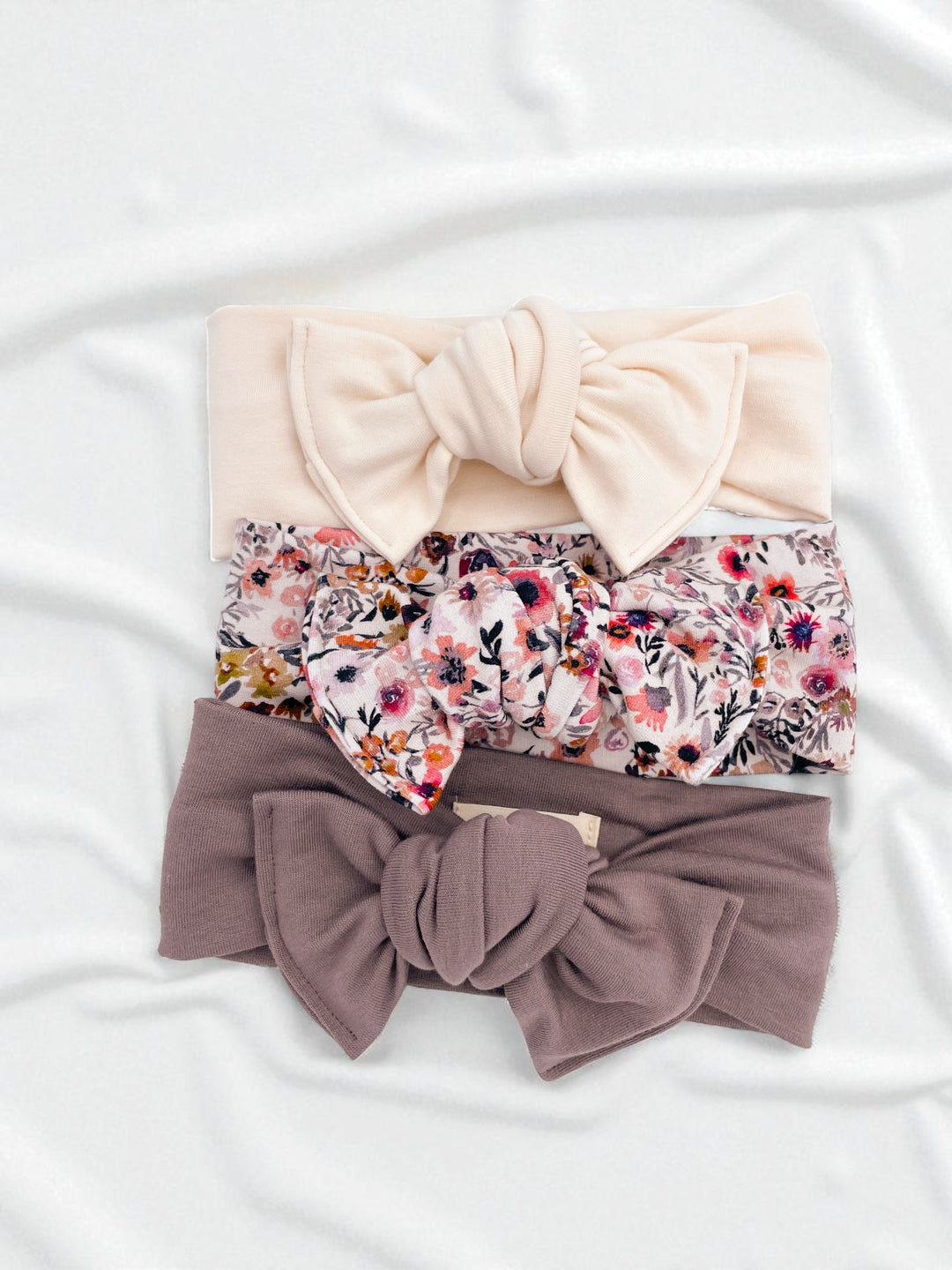 Bandeau boucle en bambou à nouer - Rosalie