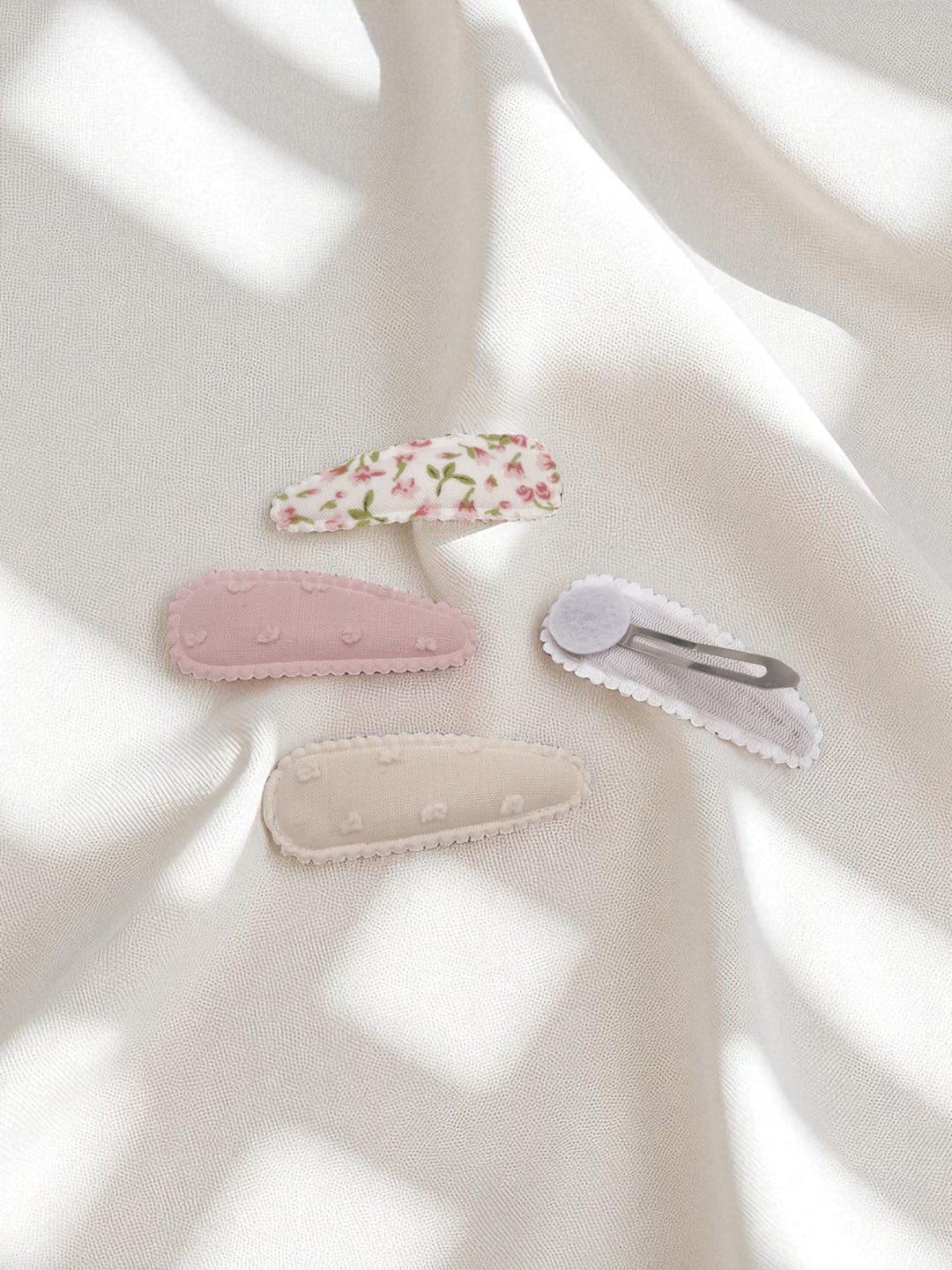 Barrettes en tissu - Classique