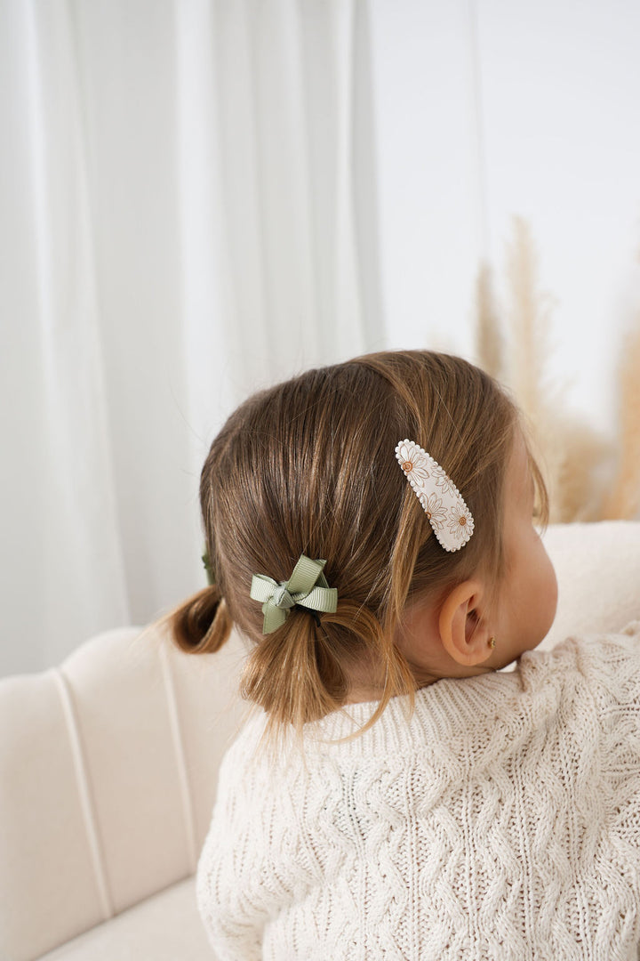 Bouclettes - Ivoire/Sauge