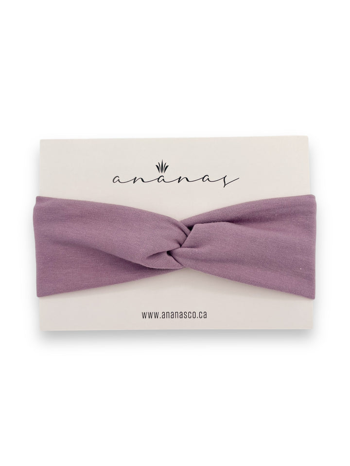 Bandeau pour bébé croisé en bambou